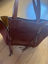 CHLO? Milo Tote Bag, Camel Brown Suede Women #QY85GW