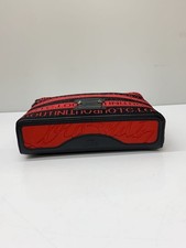Christian Louboutin Shoulder Bag KYPIPOUCH Canvas RED Stripe #QYL06R