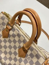 Louis Vuitton Damier Azur Speedy Bandoulière TO.2442 #QY7JMX