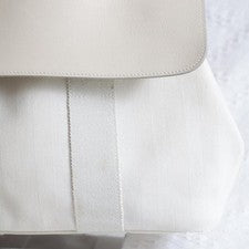 HERMES Valparaiso PM handbag, ivory. Hermes #QY4Q5T
