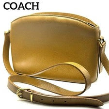 OLD COACH Classic Coach Shoulder Bag, Brown Leather #QY00KJ