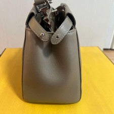 Fendi Peekaboo Mini Greige #QYC8QD