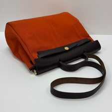 HERMES Herbag 39 MM Toile Officier H stamp MBZ921 #QYDIZS
