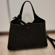 TOD'S Black Shoulder Bag #QYKM2S