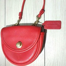 COACH Old Coach Shoulder Pouch #QYDB28