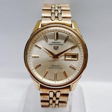 Seiko 5 Sportsmatic Deluxe 7619-9000 Gold 00s #QY4Q4L