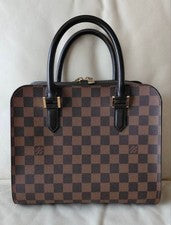 LOUIS VUITTON Damier Ebene Handbag #QYELP1