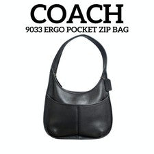Old Coach Ergo One-Shoulder Bag, Black, Classic 9033 #QY4B1C