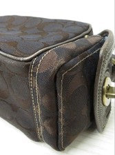 OLD COACH Bag Accessory Pouch Signature Y2K 40722 #QYGIMT