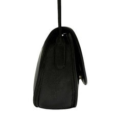 OLD COACH Shoulder Bag, Black Leather #QY0FY3
