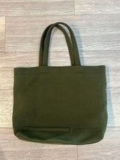 90’s miu miu archive tote bag khaki