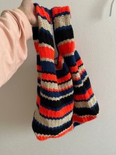 MARNI Striped Knit Shoulder Bag #QY8M6Z