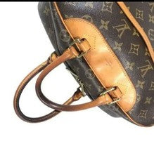 LOUIS VUITTON Monogram Handbag Deauville Monogram Canvas #QYFWHK