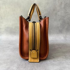 COACH Rogue 17 Color Block BROWN #QY7Y3I
