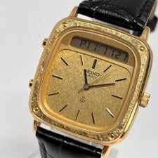 Seiko 80s Analog-Digital Classic Watch Belt #QYF878