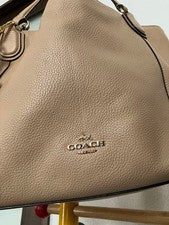 COACH 2-way bag with flower charm #QYELX8
