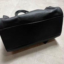 BALENCIAGA Tube Round Handbag, Black #QY8MCG