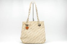 Christian Dior Trotter Tote Bag, Beige #QYFPH6