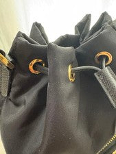 PRADA Black Bucket Bag Women #QYH6H2