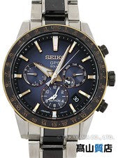 SEIKO Astron 5X Series 2018 Model SBXC007 5X53-0AA0 Men's Solar Radio-Co #QYF7YQ