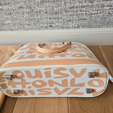 LOUIS VUITTON Graffiti Alma MM Handbag #QY25N0