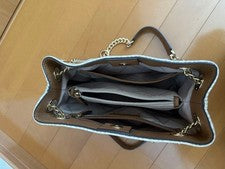 MICHAEL KORS handbag MK signature chain #QY7R4Y