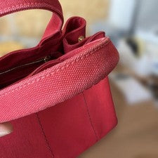 PRADA 2-way bag, red, large size #QYAZKL