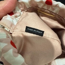 Miu Miu floral pattern pouch pink