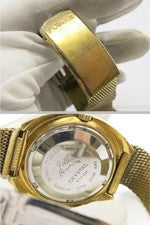 Pomar Men's Watch, Day-Date, Gold Tone, 18715516 #QY4Y2X