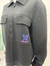 LouisVuitton Men's Embroidered Jacket Parka Stretch Comfortable Pre-Owned