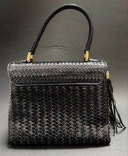 FENDI Fringe Braided Handbag/Shoulder Bag (2-Way Leather) #QYIA0P