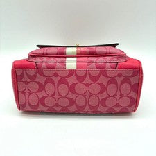 Coach Signature Turnlock Handbag, Pink, 13194 #QY5DP4