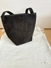 The Row Small N S Park Tote Nubuck Black #QY396Z