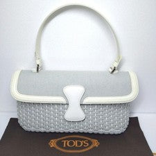 TOD'S handbag, woven, genuine leather, Tod's #QY85ZA