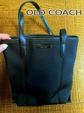 Pre-Owned ​​COACH 6201 Old Coach Tote Bag, Black #QY85DE