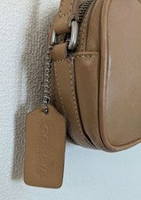 COACH OLD COACH Shoulder Bag, Beige, 9589 Leather Women #QYELB6