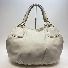 miu miu handbag white leather miu miu