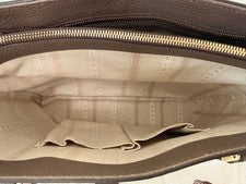 GUCCI logo handbag, leather, for women #QY1ZBV