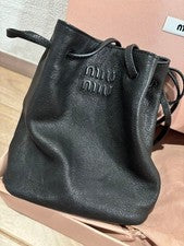 miumiu nappa leather mini bag