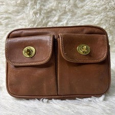 OLD COACH Body Bag Double Turnlock #QYHSTH