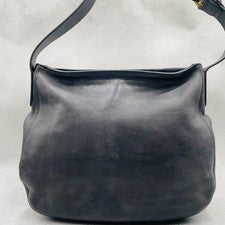 COACH Old Coach One-Shoulder Bag, Black Leather, 4161, 】 #QYELC5