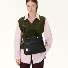 FURLA PIPER Furla Piper Handbag M Black #QYGCBL