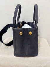 PRADA Robot Denim Handbag 2WAY #QY43KK