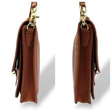 COACH Old Coach Leather Shoulder Bag (2-way) #QYCNEL