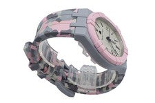 MAURICE LACROIX AIKON TIDE AI2008-2992Z-000-0 Quartz Pink Camouflage Wat #PGI7XQ