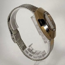 Working RADO Balboa V Cut Glass Date Gold Color Automatic #QY42XL