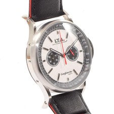 ITA Gagliardo Veloce Watch 24.00.02 White/Black Men's #QYD2TT