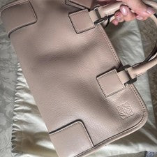 LOEWE Amazona 28 2-Way Handbag, Ash #QYDQG7