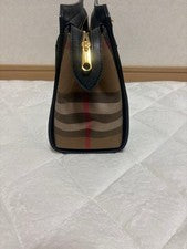 BURBERRY 2-Way Tote Bag/Handbag #QY8637