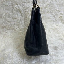 COACH Old Coach Shoulder Bag, Leather, Black #QY1APA